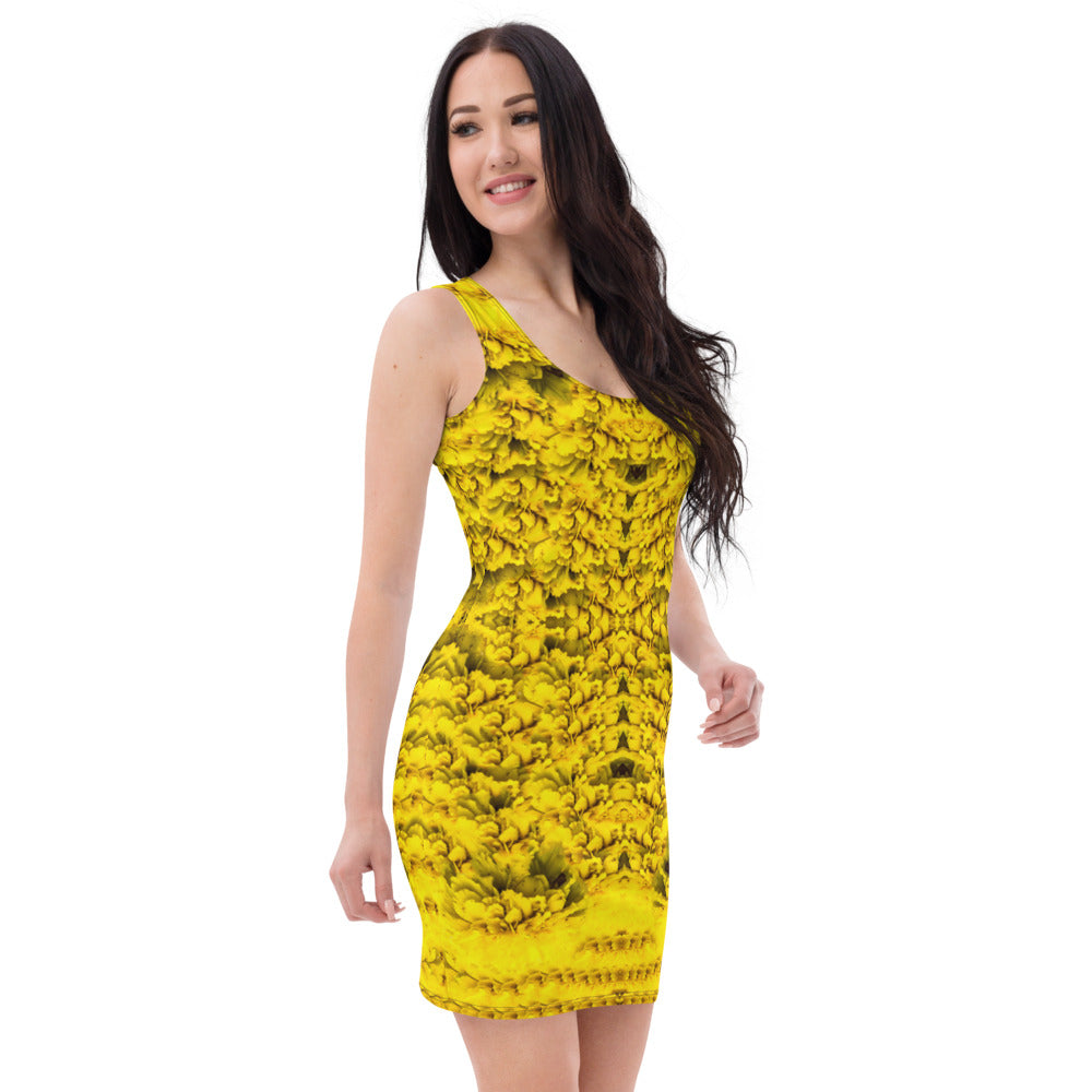 Petallika YellowPetals Glam-Art Dress