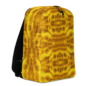 Petallika GoldenSuns Minimalist Art Backpack