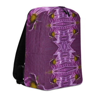 Petallika PurplePetals Minimalist Art Backpack