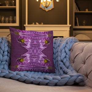 Petallika PurplePetals Premium Art Pillow