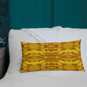 Petallika GoldenSuns Premium Art Pillow