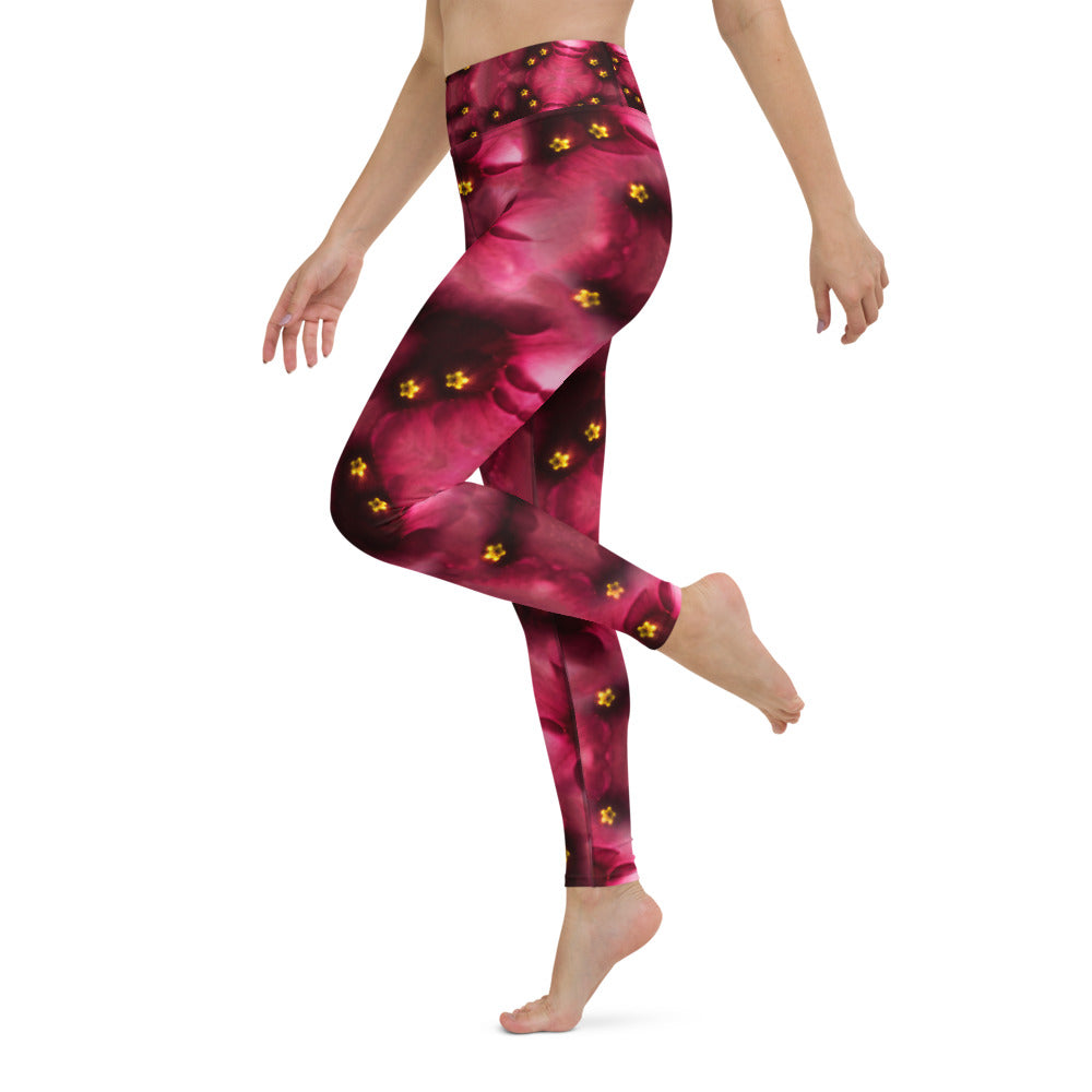 Petallika YellowStar Glam-Art Yoga Leggings