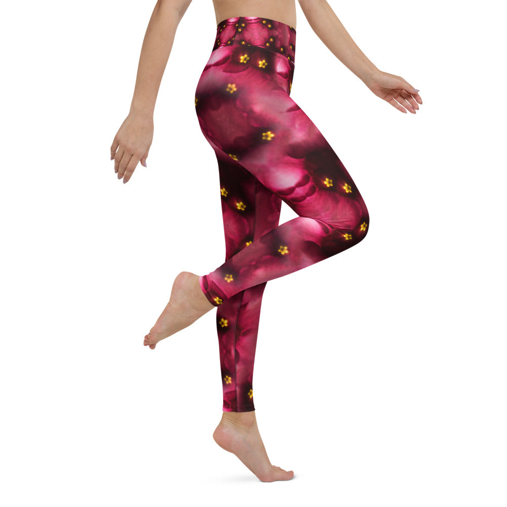 Petallika YellowStar Glam-Art Yoga Leggings