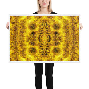 Petallika Golden Suns FineArt Framed Poster